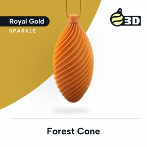 Forest Cone - Royal Gold Sparkle